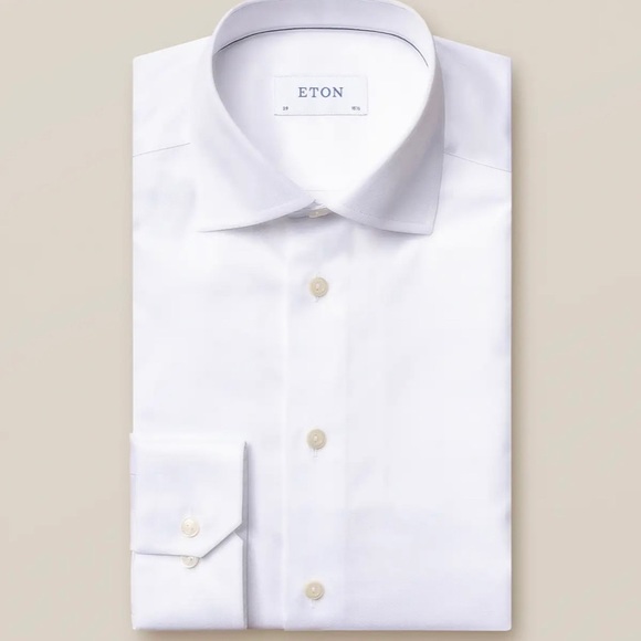 White Signature Dress Shirt (New) - Picture 1 of 2